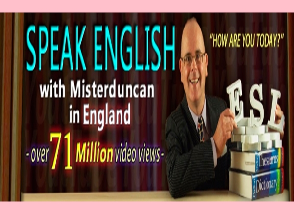 Speak English with Misterduncan: