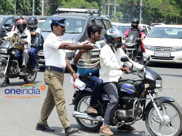 சாலை விதி மீறல்