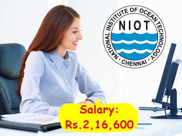 மாதம் ரூ.2 லட்சம் ஊதியம்! மத்திய NIOT நிறுவனத்தில் கொட்டிக்கிடக்கும் வேலை வாய்ப்புகள்! மாதம் ரூ.2 லட்சம் ஊதியம்! மத்திய NIOT நிறுவனத்தில் கொட்டிக்கிடக்கும் வேலை வாய்ப்புகள்!