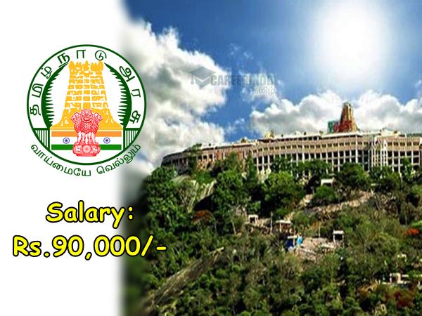 ரூ.90 ஆயிரம் ஊதியத்தில் உள்ளூரிலேயே தமிழக அரசு வேலை வேண்டுமா? விண்ணப்பிக்கலாம் வாங்க! ரூ.90 ஆயிரம் ஊதியத்தில் உள்ளூரிலேயே தமிழக அரசு வேலை வேண்டுமா? விண்ணப்பிக்கலாம் வாங்க!
