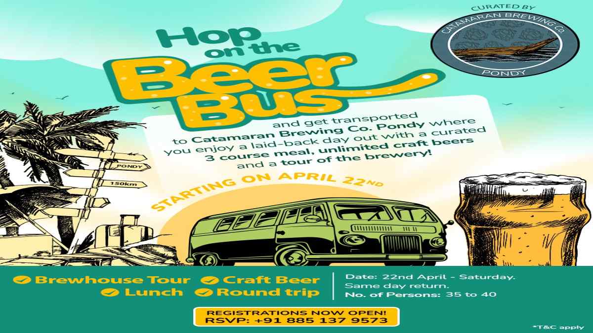 ஆர்.யூ.,ரெடி யூத்ஸ்... சென்னை டூ புதுச்சேரிக்கு 'பீர்' பஸ்ஸில் போலாமா